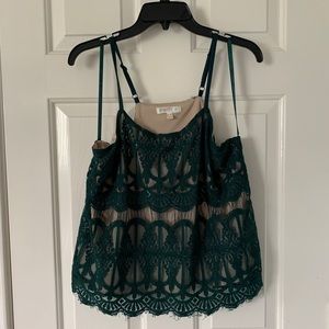 Love, Fire Crocheted Blouse